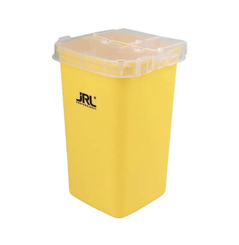 CONTENEDOR AMARILLO PARA DESECHAR HOJAS DE AFEITAR  - JRL