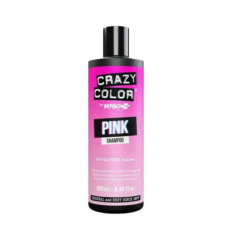 CHAMPU ROSA 250ML - CRAZY COLOR