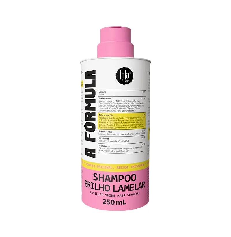 [48387] A FÓRMULA SHAMPOO 250ML - LOLA FROM RIO