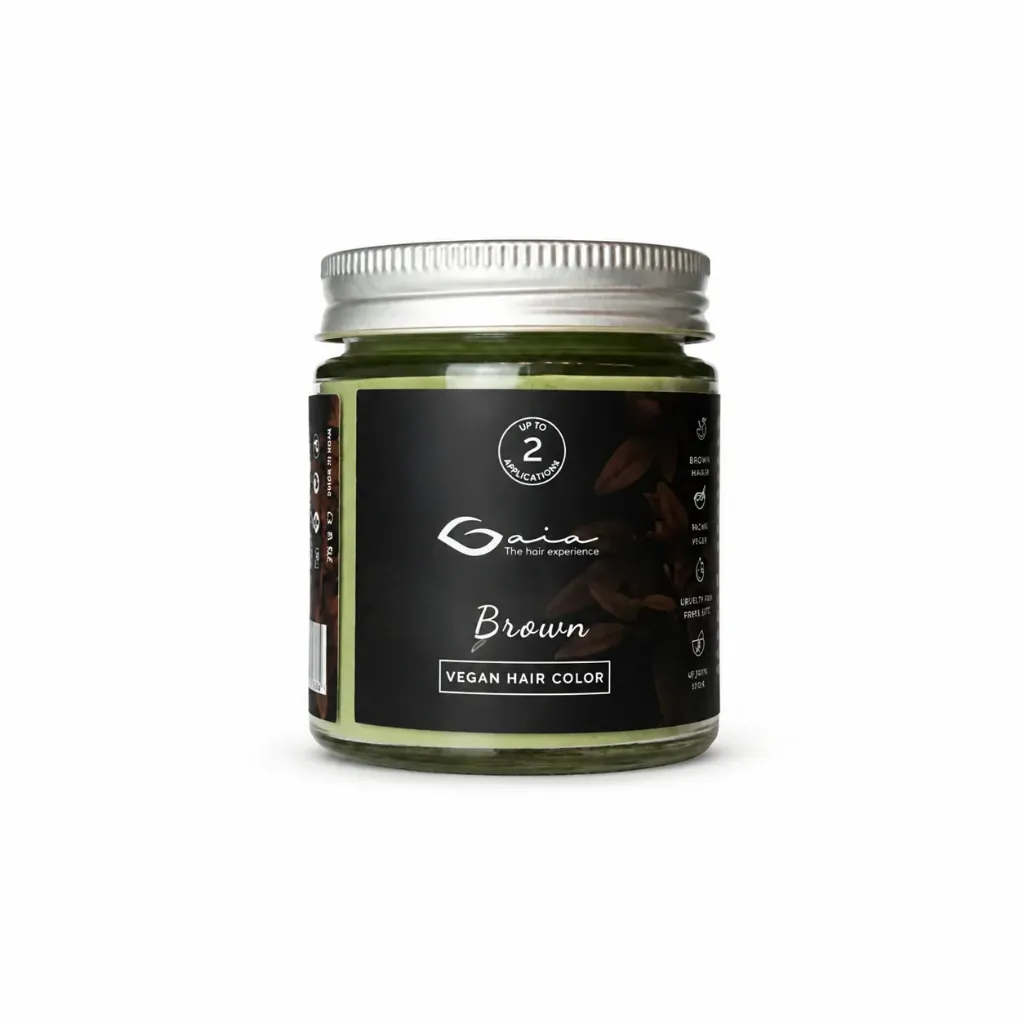 [46246] TINTE VEGETAL BROWN 75G - GAIA