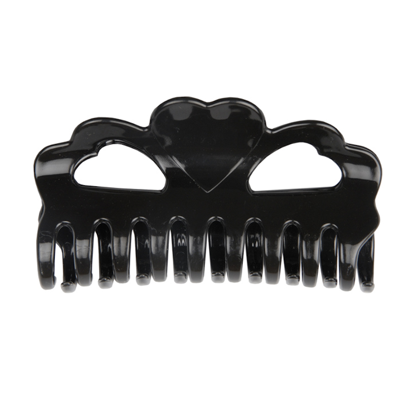 GRAPA CORAZONES SUPER GRANDE NEGRA - EUROSTIL