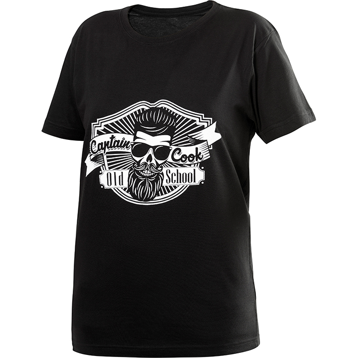 CAMISETA NEGRA TALLA M - CAPTAIN COOK