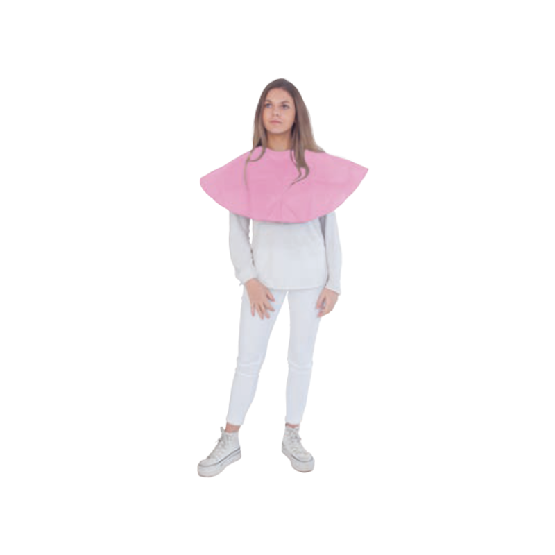 PEINADOR NYLON ROSA 80CM - EUROSTIL