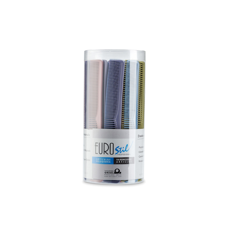 BOTE 60 PEINES METALIZADOS MOD.115 - EUROSTIL