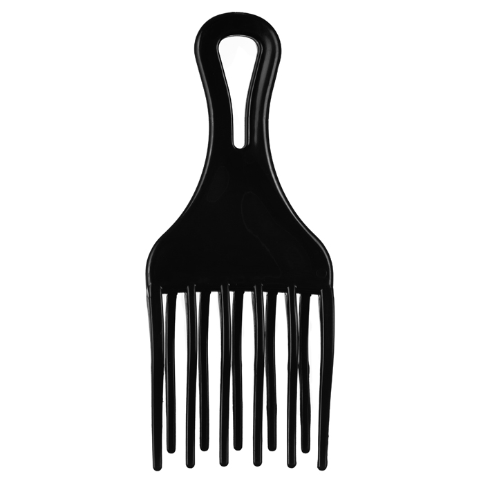 PEINE AHUECADOR DOBLE PUA PEQUEÑO NEGRO 13CM - EUROSTIL