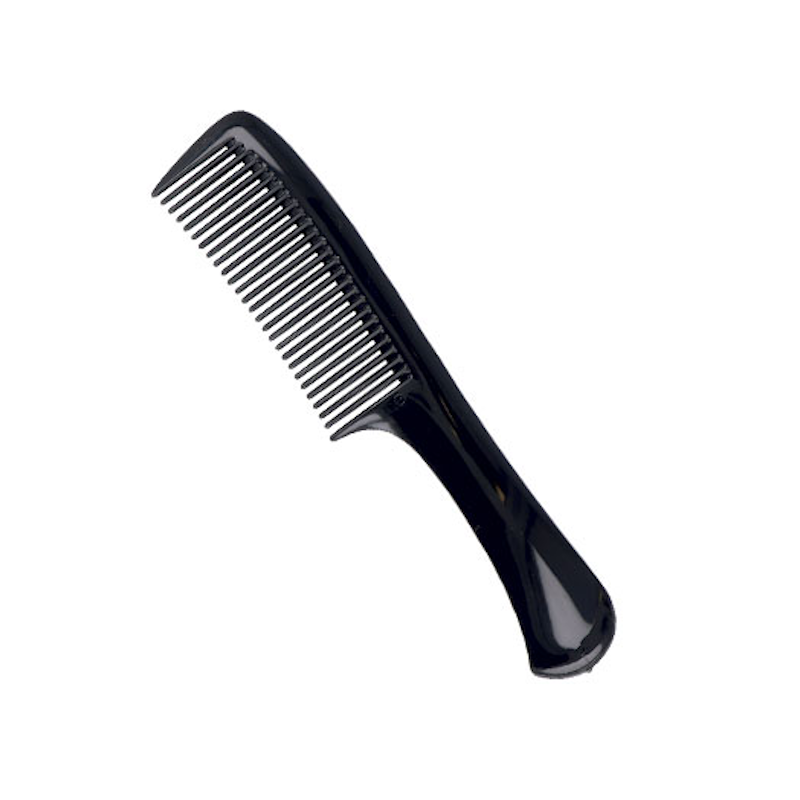 PEINE ESCARPIDOR MEDIANO 19CM NEGRO - EUROSTIL