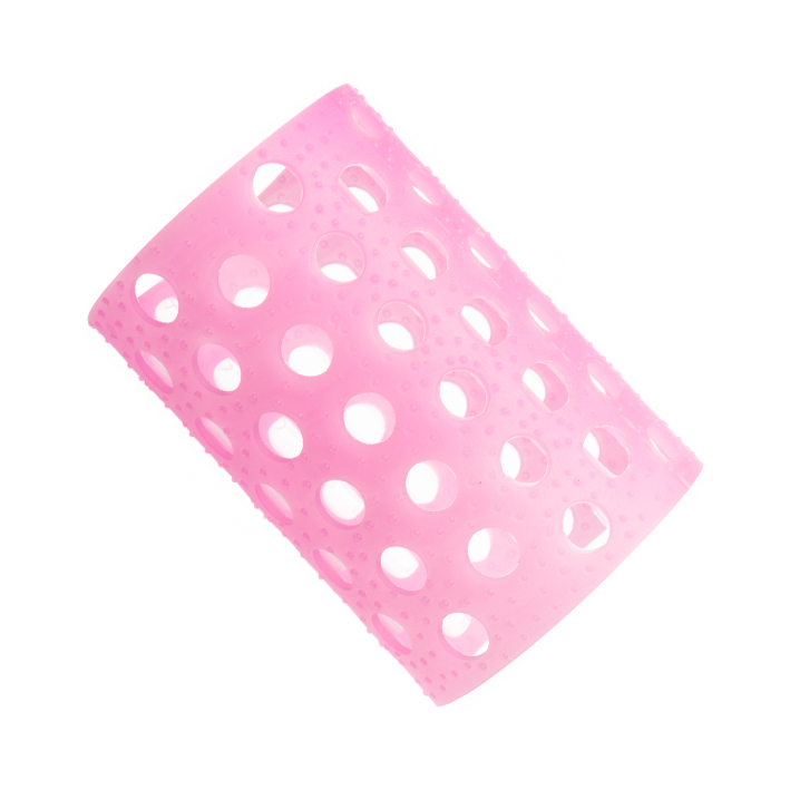 BOLSA 12 RULOS ROSAS Nº6 Ø41 5.9CM - EUROSTIL
