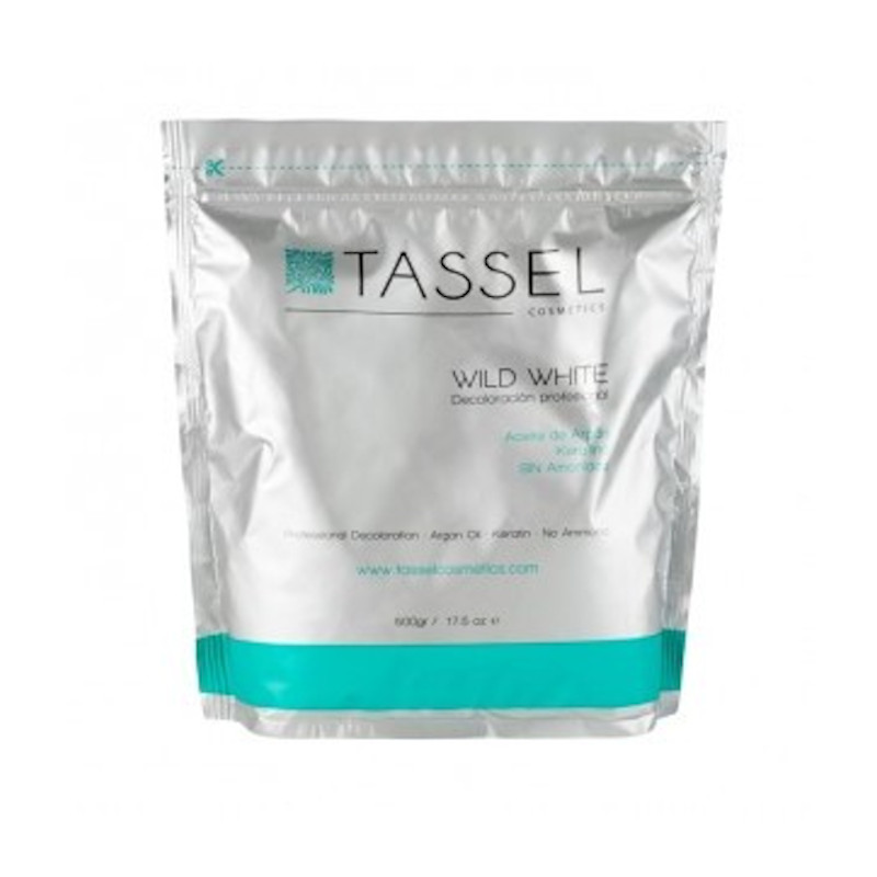 POLVO DECOLORANTE WILD WHITE 500G - TASSEL