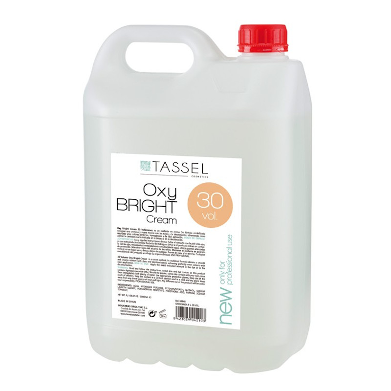 CREMA OXIDANTE 30VOL 5L - TASSEL