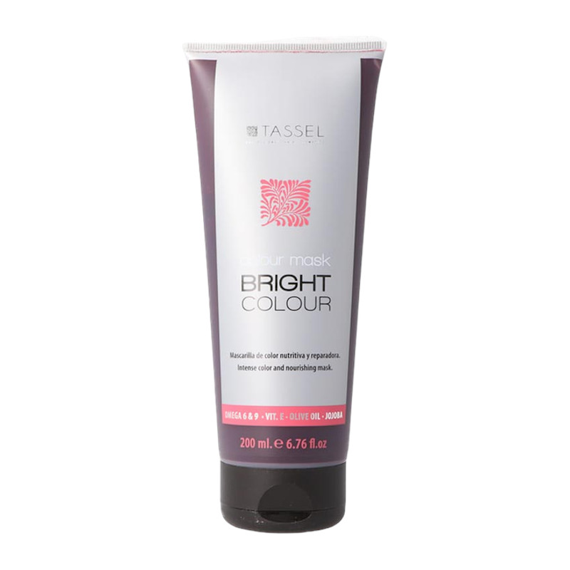 MASCARILLA COLOR ROJO VIOLETA 200ML - TASSEL