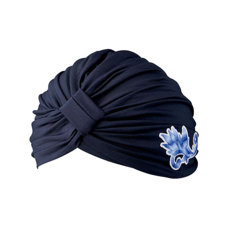 TURBANTE DECORADO AZUL - EUROSTIL