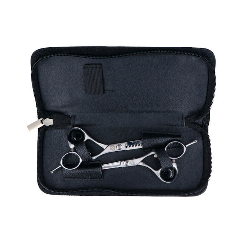 ESTUCHE DOS TIJERAS CORTAR/ESCULPIR FLASH 5.5" - EUROSTIL