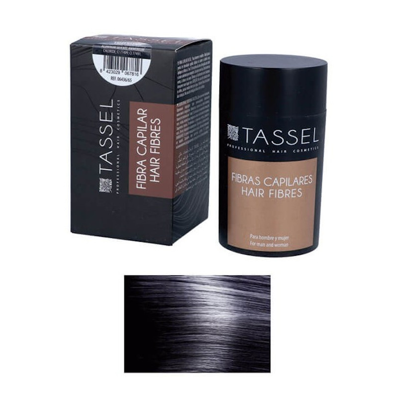 FIBRA CAPILAR NEGRA 22G - TASSEL