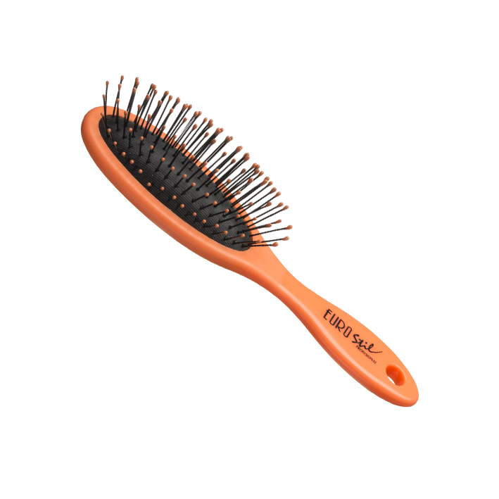 CEPILLO FUELLE OVAL PEQUEÑO NARANJA FLUOR - EUROSTIL