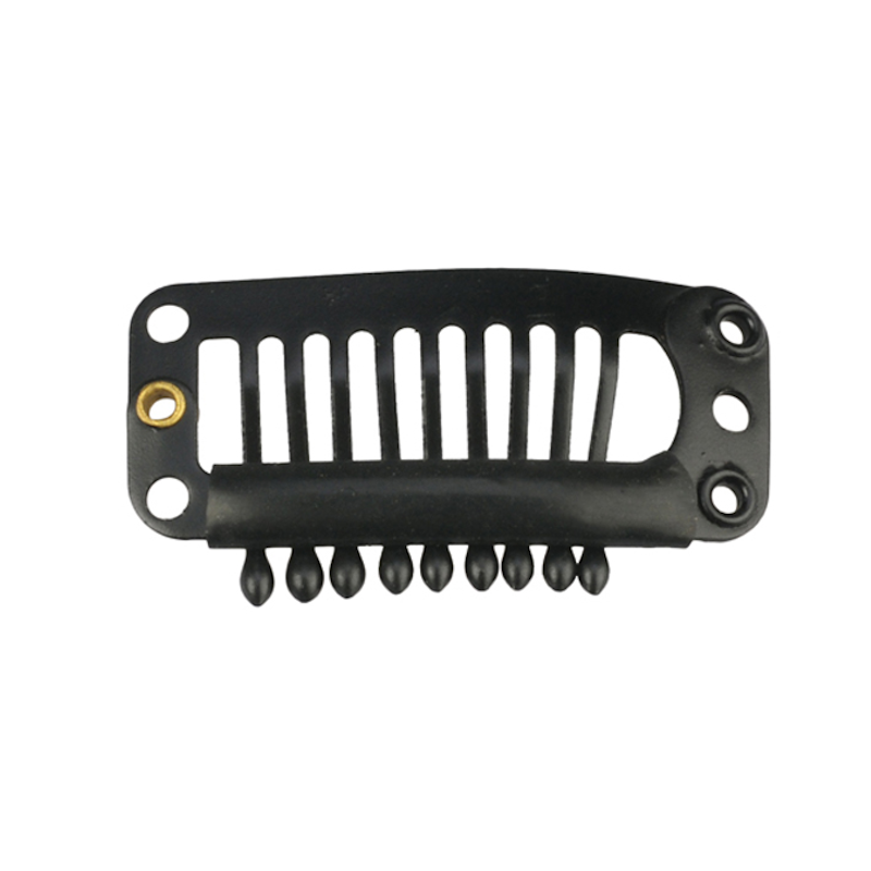 BOLSA 50 CLIPS EXTENSIONES 3,2CM NEGRO - EUROSTIL