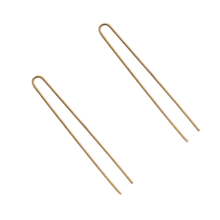 CAJA 400 HORQUILLAS INVISIBLES BRONCE 65MM - EUROSTIL