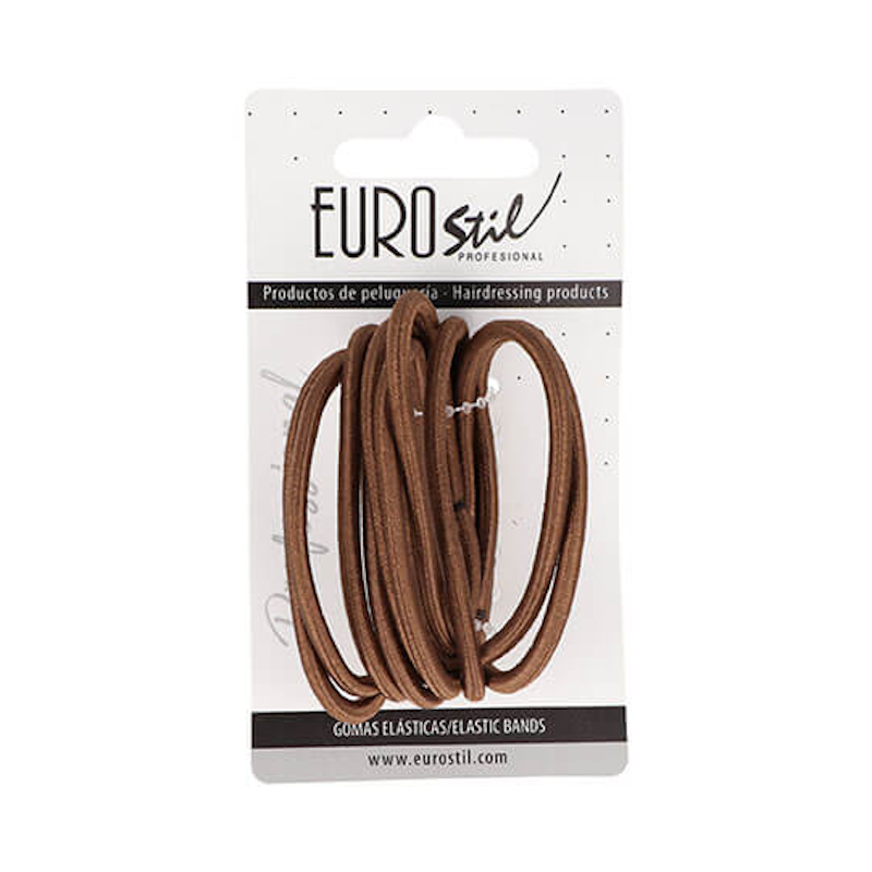 CARTON 10 GOMAS MARRON - EUROSTIL