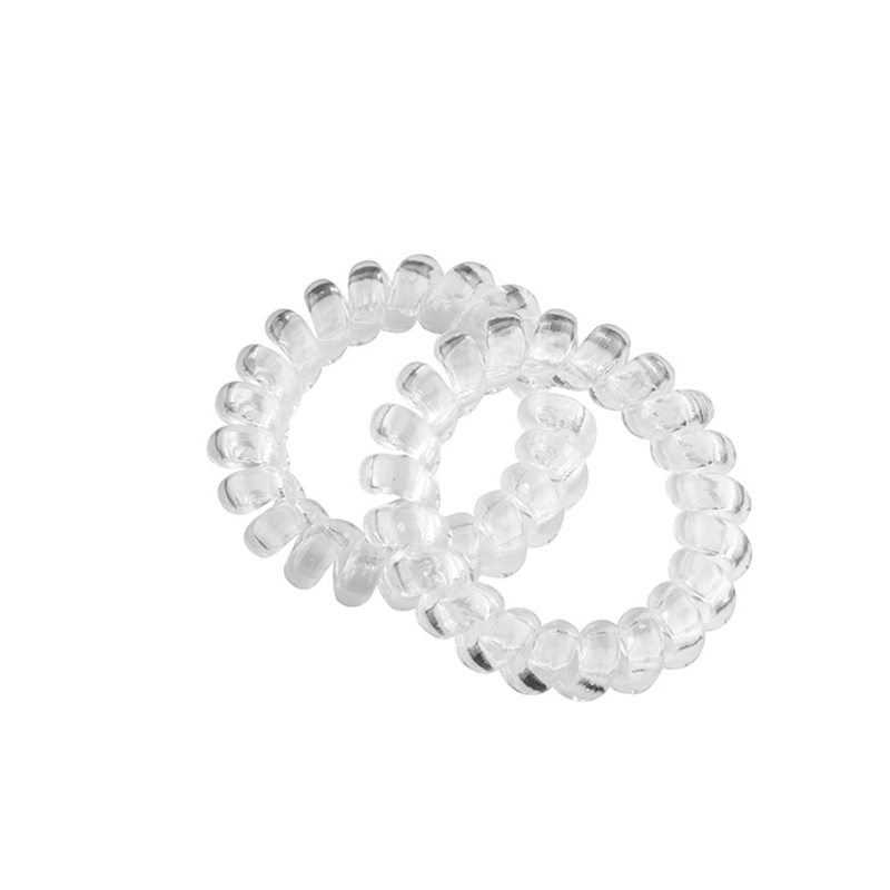 PACK 2 GOMAS ESPIRAL GRANDE 55MM TRANSPARENTE - EUROSTIL