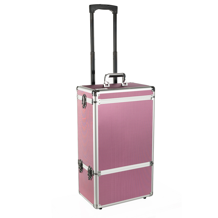 MALETA 'TROLLEY' LILA 4 CUERPOS 81,5X24,5X37 - EUROSTIL