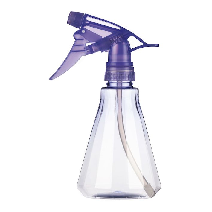 PULVERIZADOR TRANSPARENTE MORADO 330ML - EUROSTIL