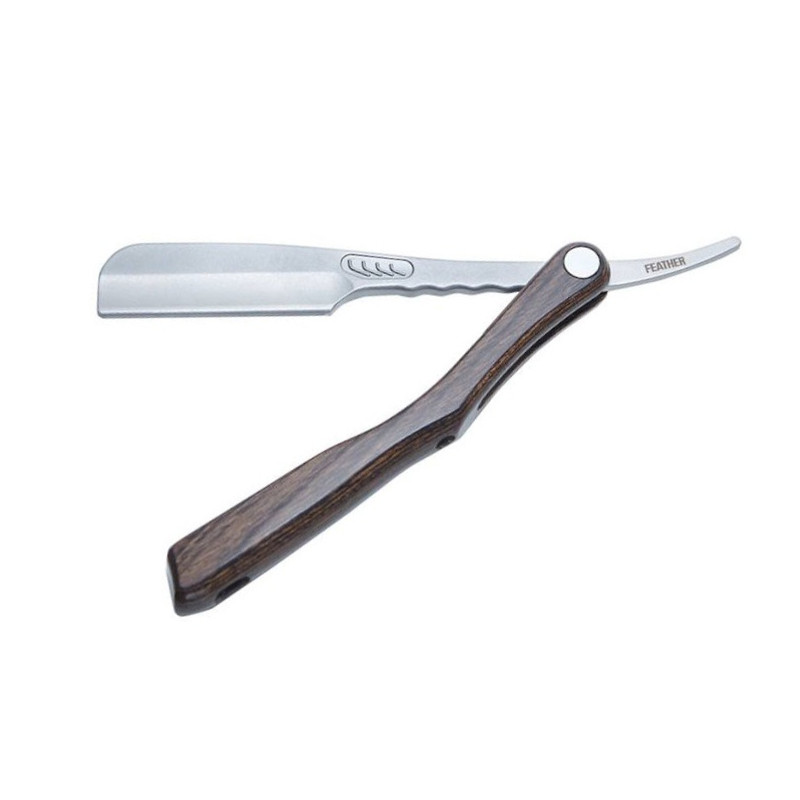 NAVAJA CLUB SS SCOTCH WOOD RAZOR - FEATHER