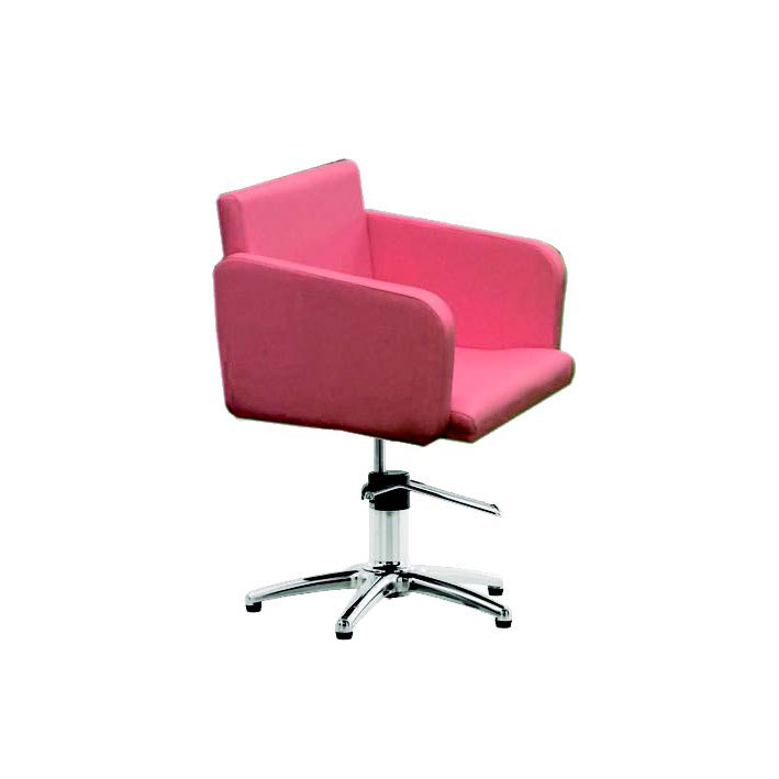 SILLA PELUQUERIA PIN UP ROSA - EUROSTIL