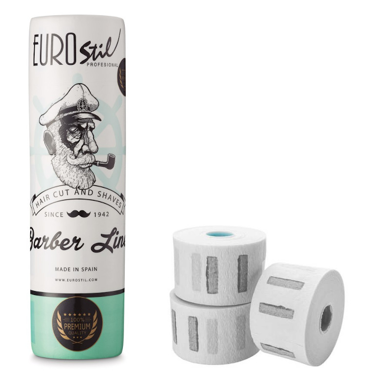 PACK 5 ROLLOS PAPEL CUELLO - BARBER LINE