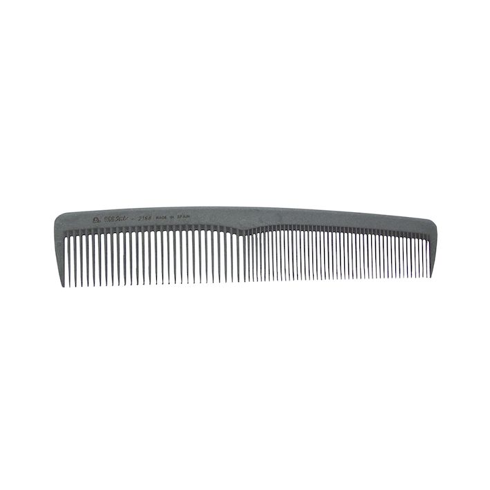 PEINE CARBONO BATIDOR RECTO NEGRO - EUROSTIL