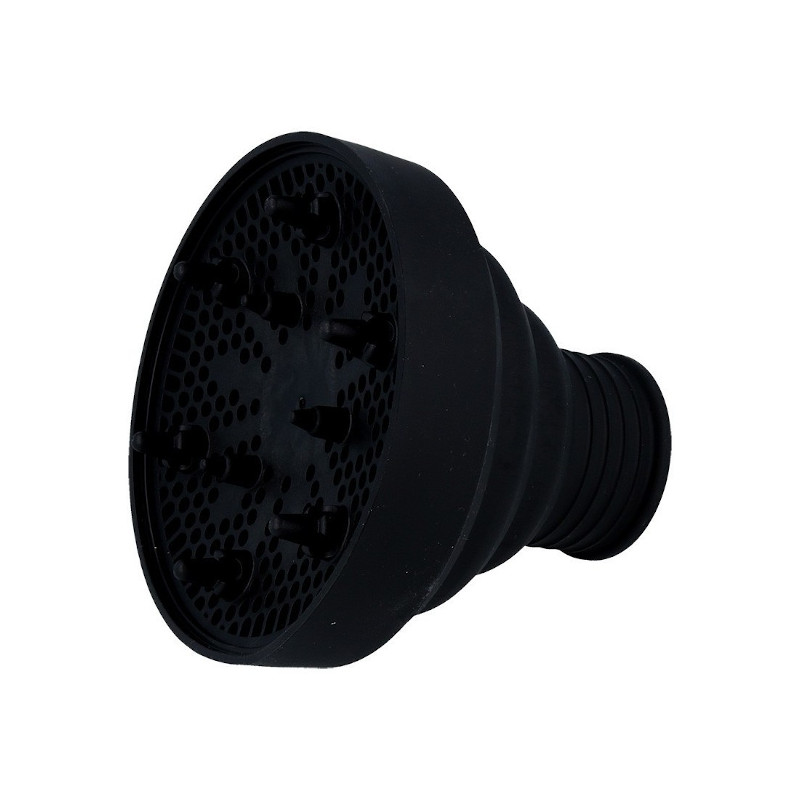 DIFUSOR PLEGABLE NEGRO SILICONA - EUROSTIL