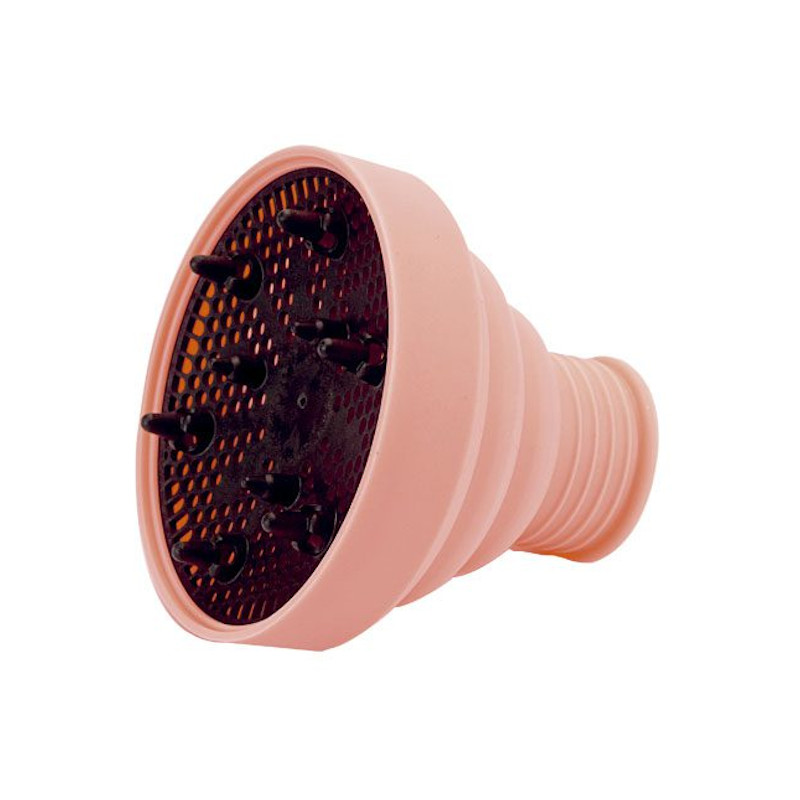 DIFUSOR PLEGABLE SALMON SILICONA - EUROSTIL