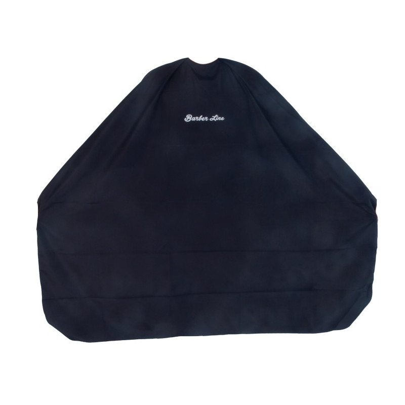 CAPA NEGRA CORTE 145X160 CM - BARBER LINE