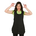 ESTOLA/DELANTAL NEGRO 100% POLIÉSTER - EUROSTIL