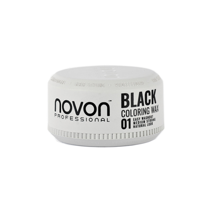 CERA COLOR NEGRO COLORING WAX BLACK 100ML - NOVON