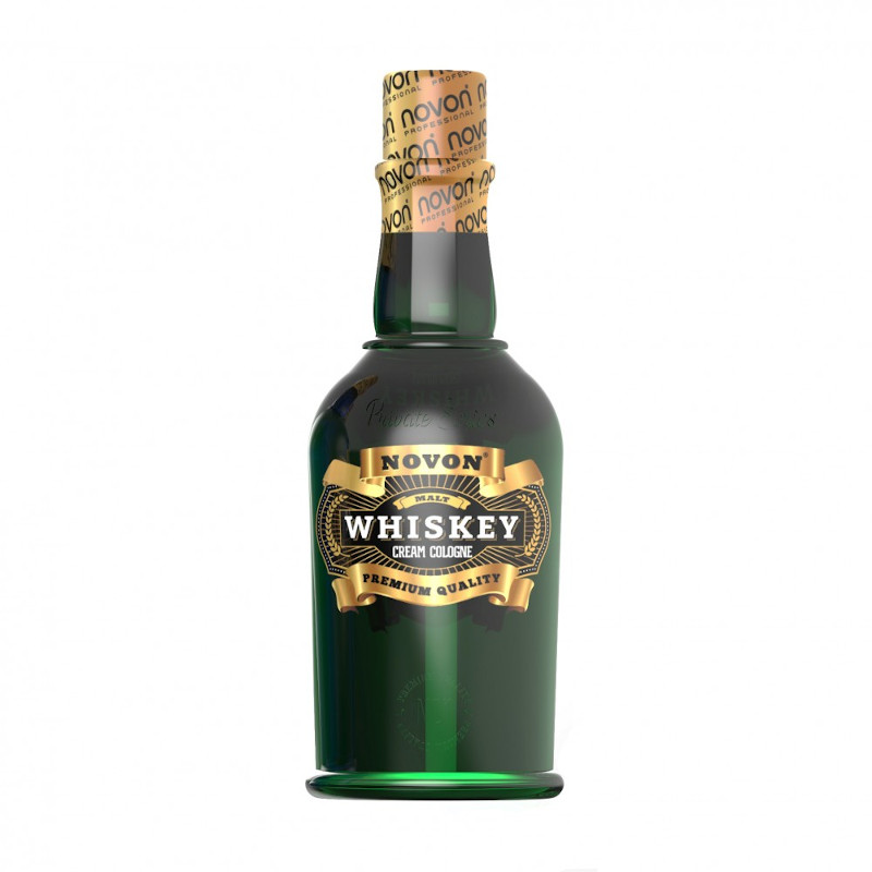 AFTER SHAVE CREAM & COLOGNE WHISKEY MALT 400ML - NOVON