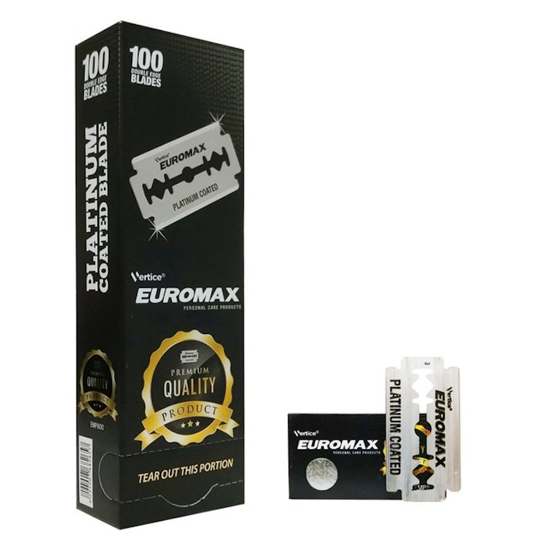 CUCHILLAS DOBLE PLATINUM COATED BLADE EUROMAX - BIFULL