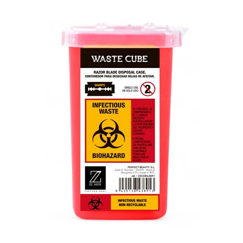 CONTENEDOR CUCHILLAS WASTE CUBE - BIFULL