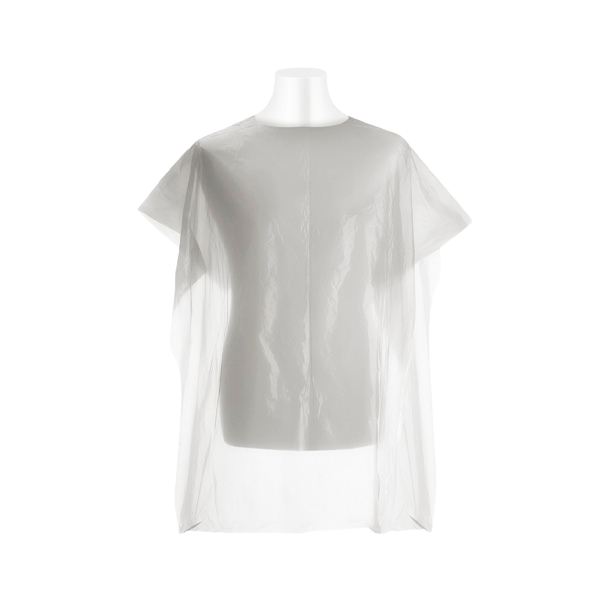 PACK 30UD CAPAS DESECHABLES POLIETILENO BLANCAS 82*110CM - BIFULL