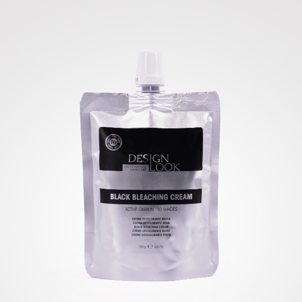 CREMA DECOLORANTE CON CARBÓN ACTIVO 10 TONOS 250GR - DESIGN LOOK