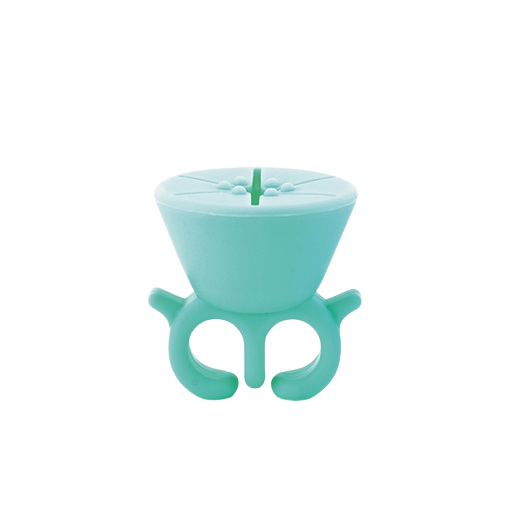 ANILLO SOPORTE PARA BOTELLA DE ESMALTE TOP FINGER GREEN - BIFULL