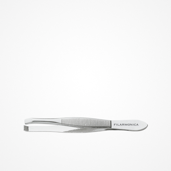 PINZA DEPILAR CANGREJO NIQUEL 8CM. - FILARMÓNICA
