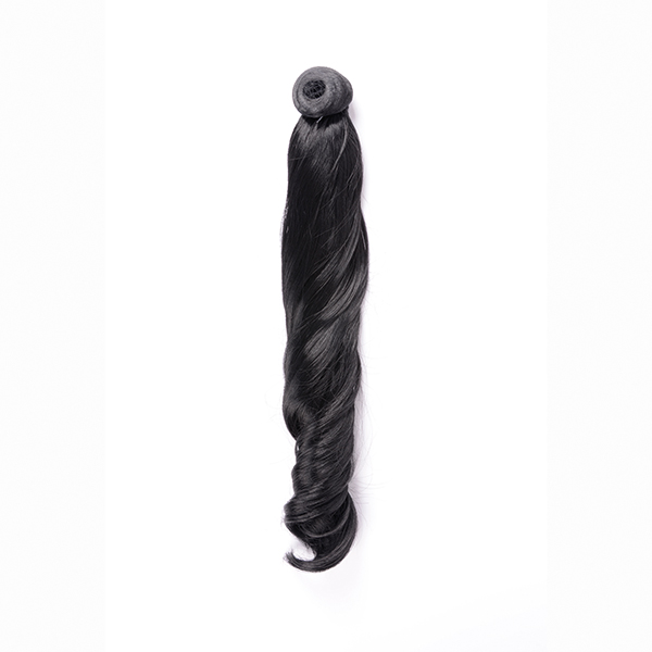COLETA RIZADA 50CM MOD 1 NEGRO - BIFULL