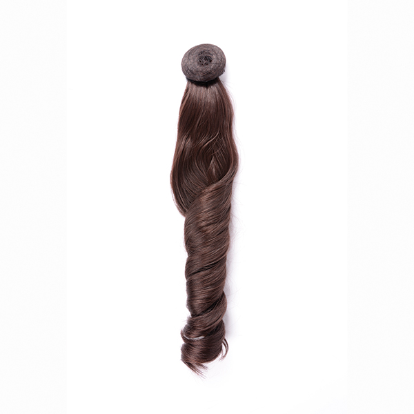 COLETA RIZADA 50CM MOD 6 CASTAÑO CLARO - BIFULL