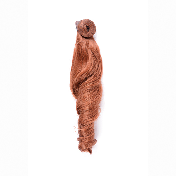 COLETA RIZADA 50CM MOD 30 RUBIO CLARO DORADO COBRIZO - BIFULL