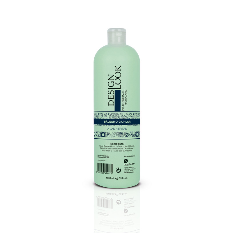 BALSAMO CAPILAR A LAS HIERBAS 1000ML - DESIGN LOOK