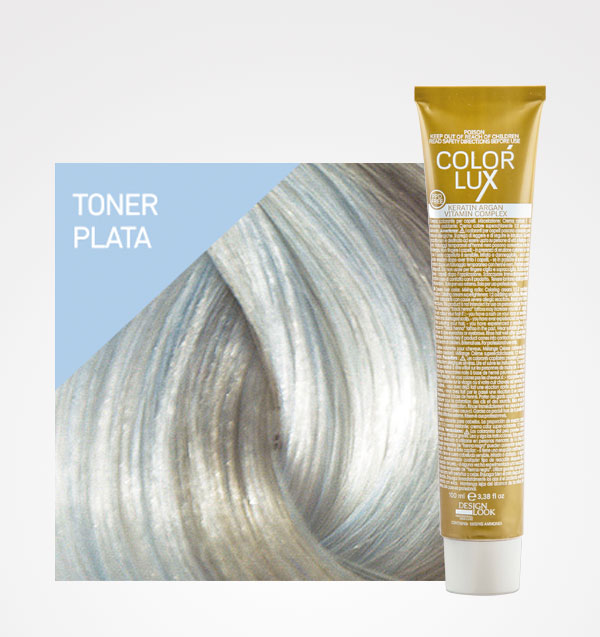 TINTE COLOR LUX TONER PLATA 100ML - DESIGN LOOK