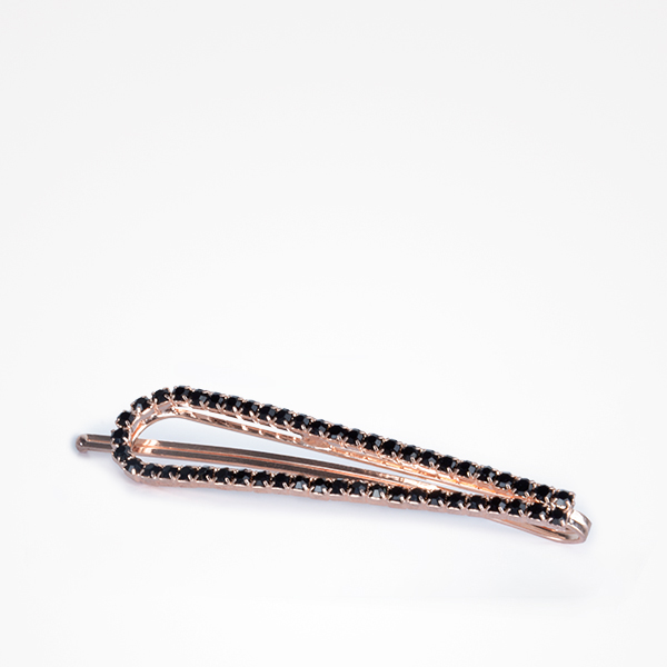 PACK 2UD HORQUILLAS DECORADAS DIAMONDS DROP BLACK - BIFULL