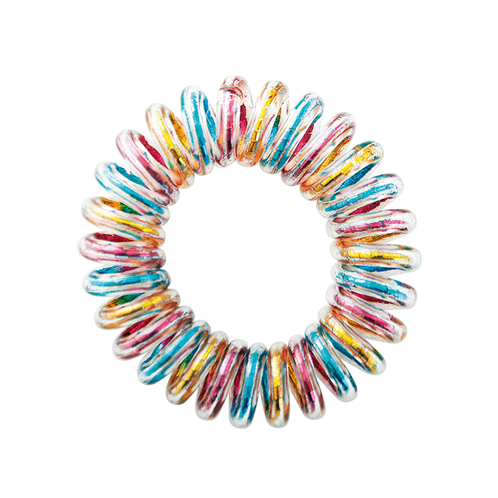 PACK 3UD BOBBLES HAIR BAND DOBLE COLOR ARCOIRIS - BIFULL