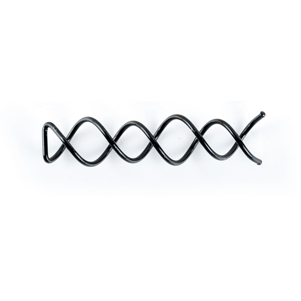 PACK 2UD PASADOR EN ESPIRAL NEGRO 6CM - BIFULL