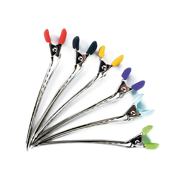 PACK 6UD PINZAS PATO ANTIDESLIZANTE TEARS 9.5CM - BIFULL
