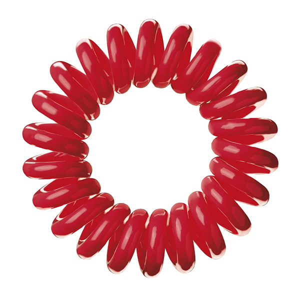 PACK 3UD BOBBLES HAIR BAND ROJO OSCURO - BIFULL